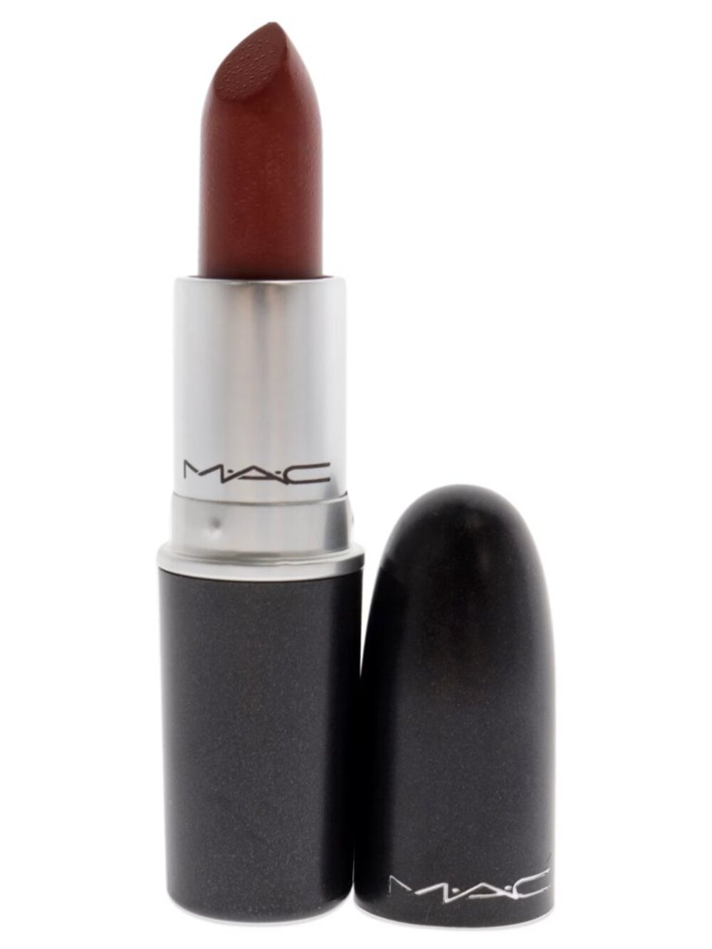 MAC Retro Lipstick 820 Discontinued Rare NIB Satin NOS HTF Warm Brown Rose - Picture 3 of 11